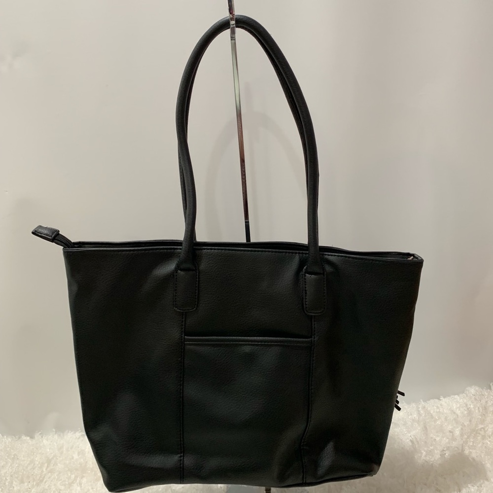 BLACK SASHA TOTE/HAND/ SHOULDER BAG - Picture 3 of 7